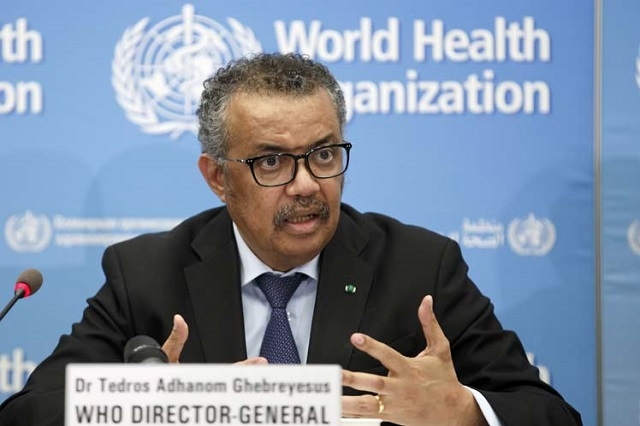 Tedros Adhanom Ghebreyesus, director general de la Organización Mundial de la Salud