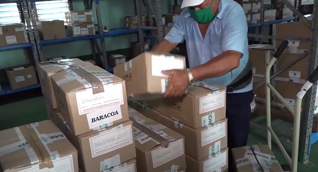 Trabajadores de Emcomed en Baracoa  garantizan distribución de medicamentos en zonas de montaña 