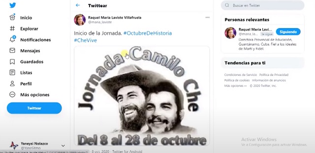 Inicia en Guantánamo jornada de homenaje a Camilo y Che 