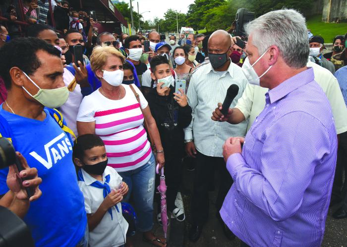 Díaz-Canel en Matanzas: Buscar alternativas dentro de nosotros mismos para seguir creciendo