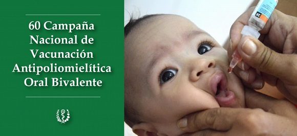 Más de 24 niños guantanameros serán inmunizados contra la polio