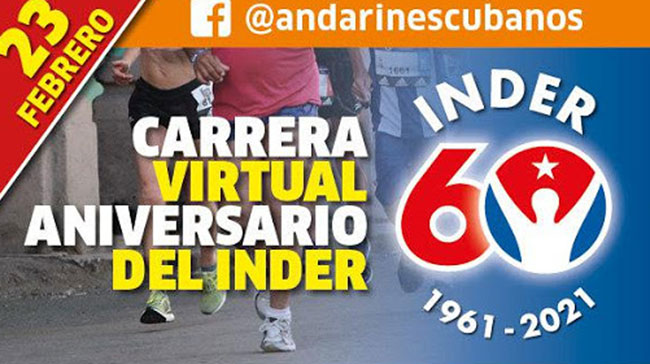 Carrera por el aniversario 60 del INDER, tres días de sano esparcimiento