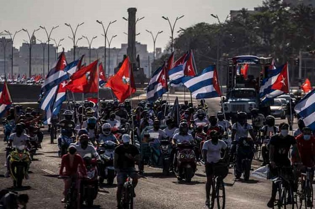 Reflejan en Panamá caravana contra bloqueo de EEUU a Cuba