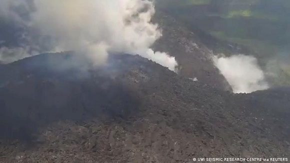 Ofrece Díaz-Canel solidaridad a San Vicente y las Granadinas tras erupción de volcán