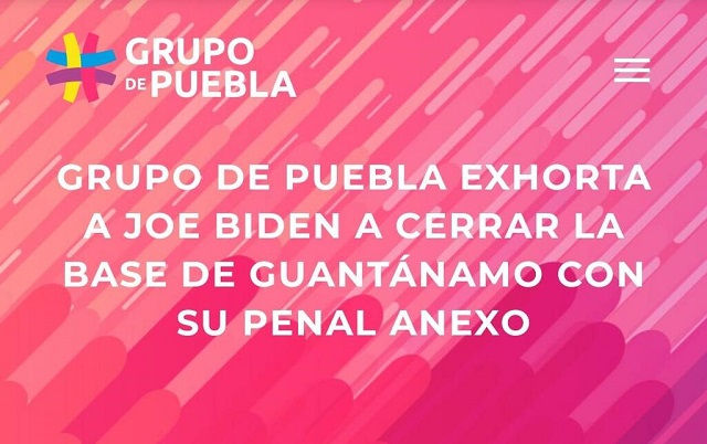 Agradece Canciller cubano solidaridad de Grupo de Puebla
