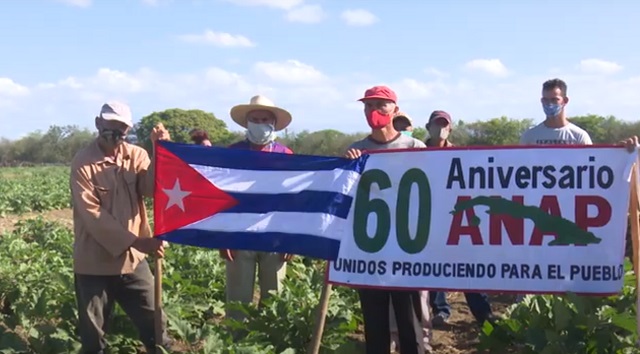 Campesino de Guantánamo, José Antonio Márquez, "el Morito", recibe reconocimiento de la ANAP