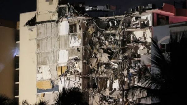 Se eleva a 10 los muertos del derrumbe del edificio en Miami