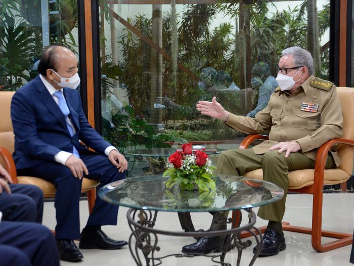Recibió Raúl Castro al Presidente vietnamita