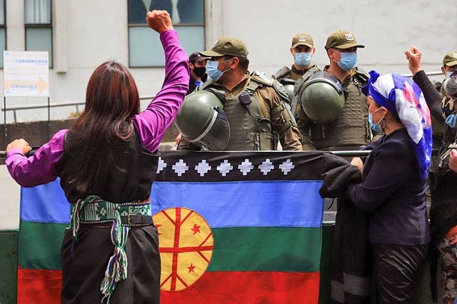 Campaña electoral y conflicto mapuche centran semana en Chile
