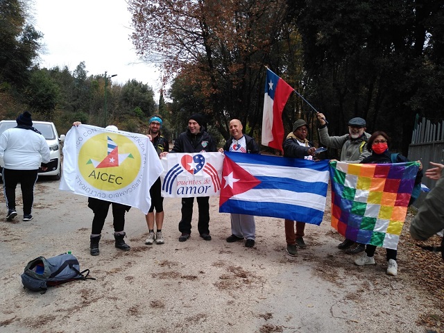 Avanza hacia Roma caminata contra el bloqueo de EEUU a Cuba