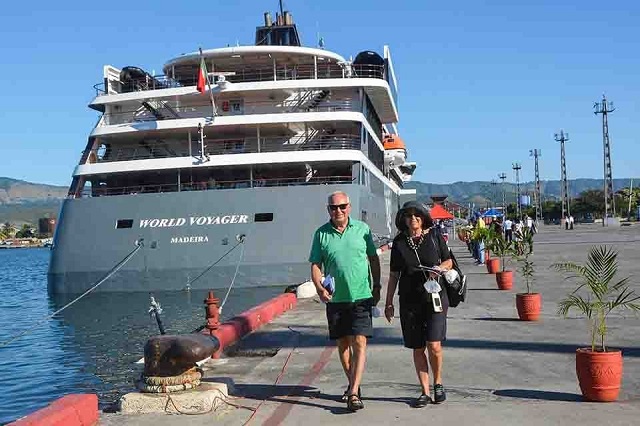 Con turistas alemanes primer crucero de la temporada en Santiago de Cuba