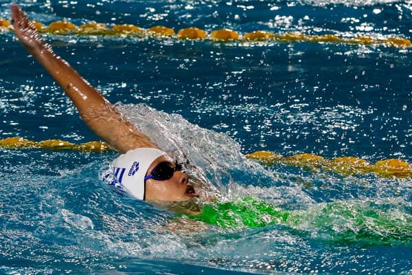 Brilló cubana Andrea Becali en Campeonato Mundial de Natación de Curso Corto