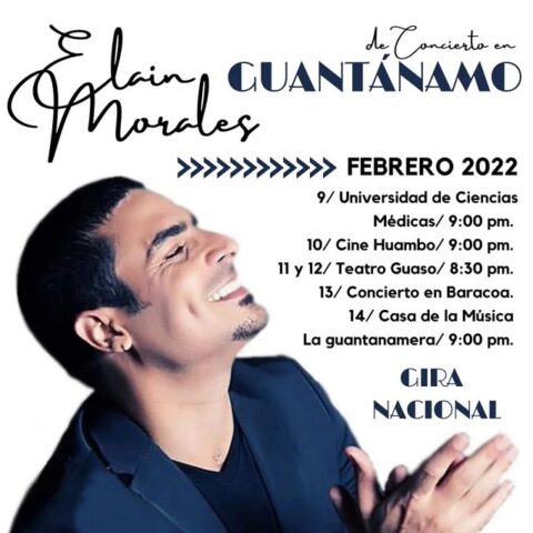 Desde Guantánamo arranca gira por Cuba del cantante Elaín Morales