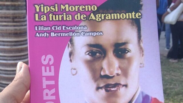 Presentarán libro sobre la vida de la exmartillista Yipsi Moreno