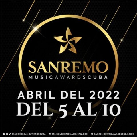 Jóvenes en el San Remo Music Awards Cuba 2022