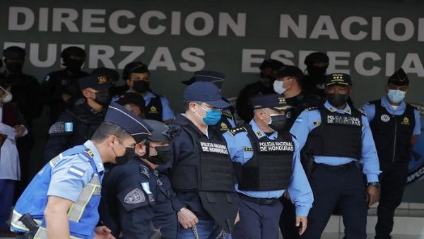 Capturan al expresidente de Honduras Juan Orlando Hernández tras la petición de extradición a EE.UU. por narcotráfico