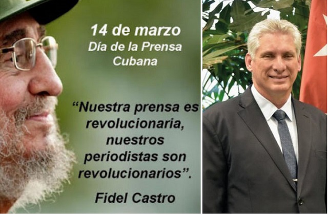 Díaz-Canel exalta periodismo de Cuba comprometido con la justicia