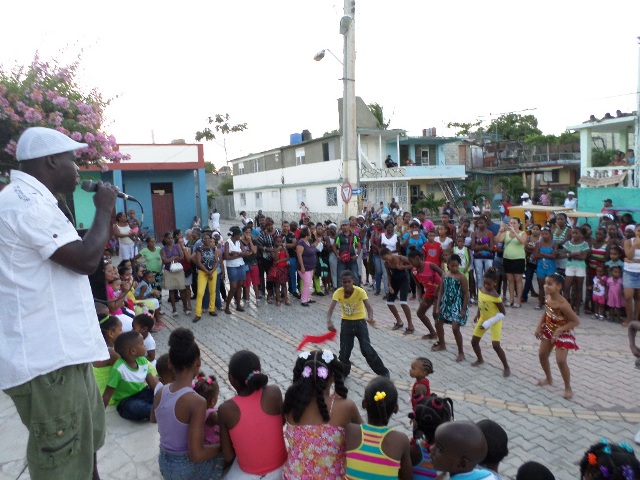 A las puertas Festival de Rumba Infantil en Guantánamo