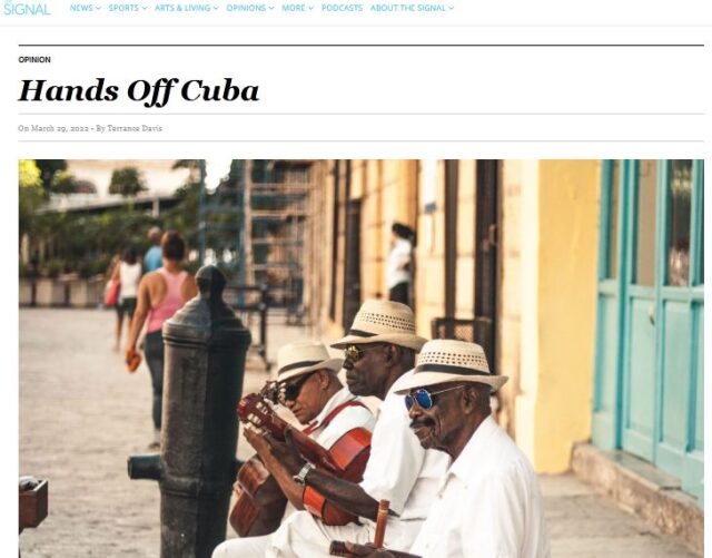 Tildan bloqueo de EEUU a Cuba de plan fallido para cambio de régimen