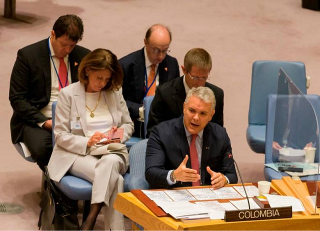Sociedad civil colombiana ve desacertado discurso de Duque ante ONU