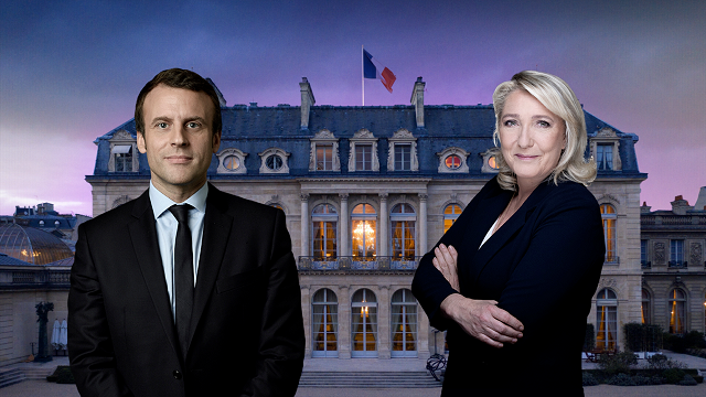 Macron y Le Pen en recta final de presidenciales en Francia