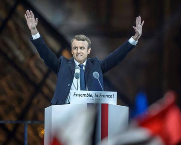 Macron ganó presidenciales de Francia
