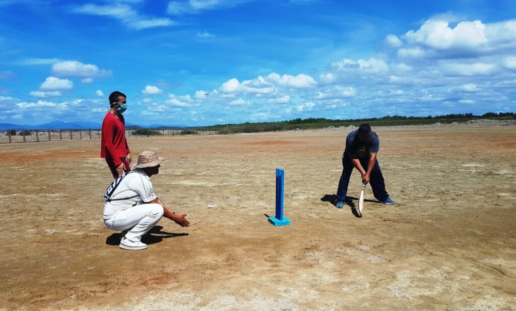 Equipo de cricket de ciegos y débiles visuales de Caimanera